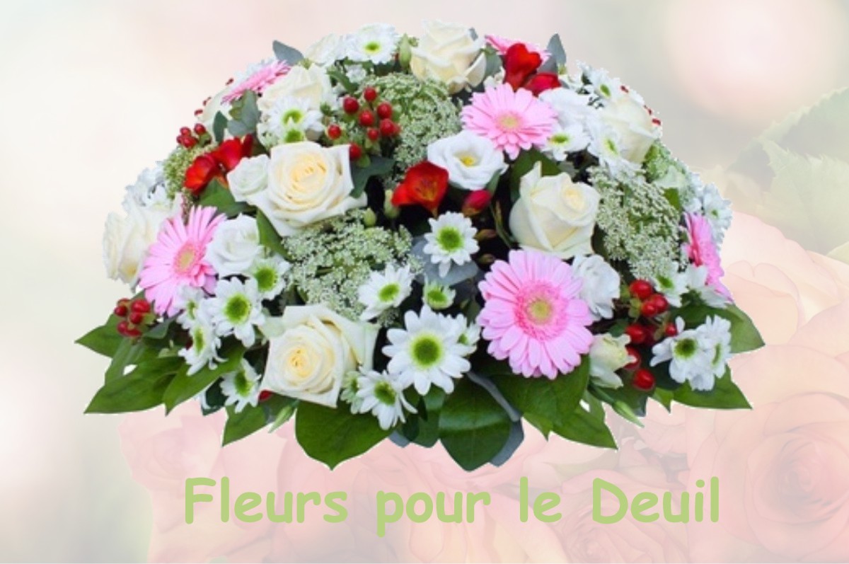 fleurs deuil CASTELNAU-D-ARBIEU